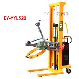 翻轉(zhuǎn)式電動防爆油桶傾倒車 上海奕宇 東臺油桶傾倒車